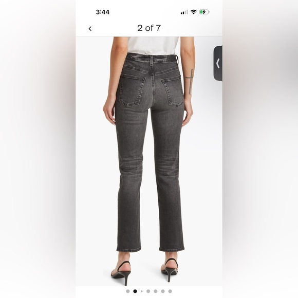 AG denim Saige straight leg jeans size 30 pristine condition.